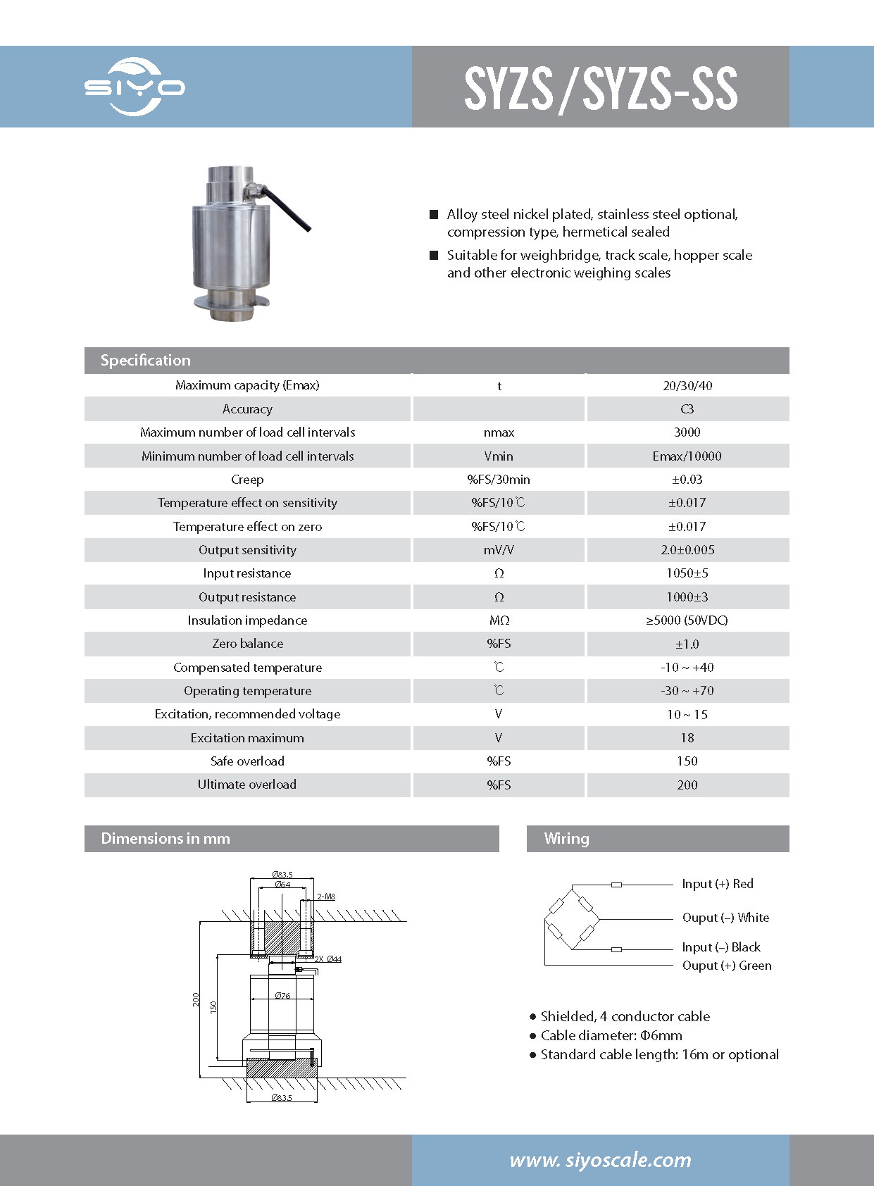 SYZS SYZS-SS_brochure